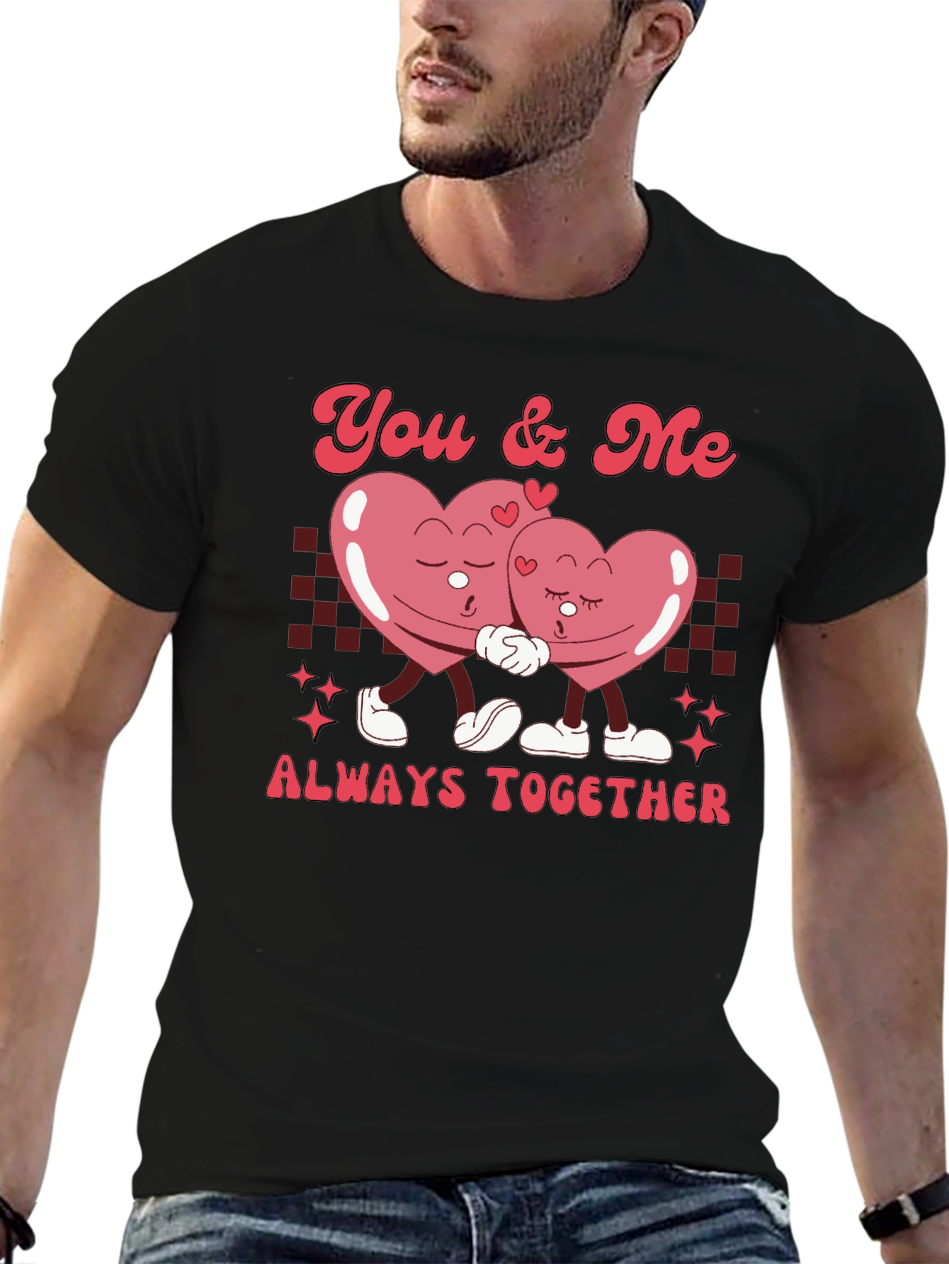 You & Me Always Together Valentines T-Shirt