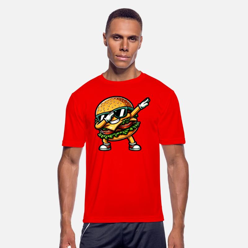 Hamburger & Cheeseburger Dabbing