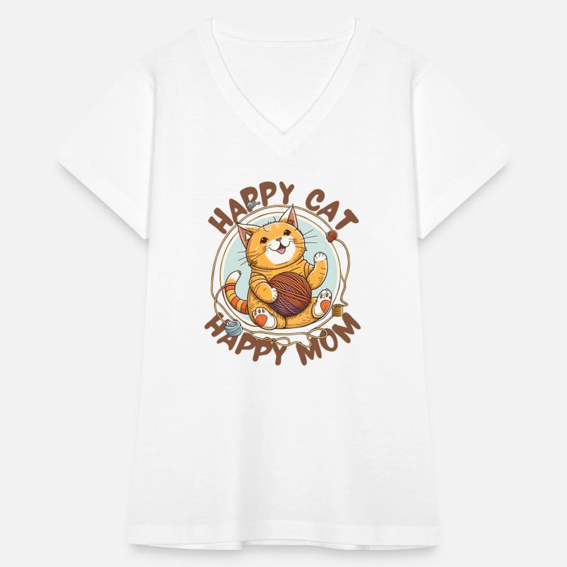 Happy Cat Happy Mom