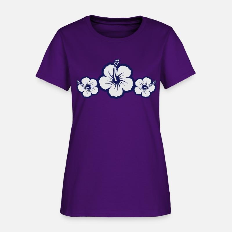 Hawaiian Hibiscus Flowers - Surf & Sun