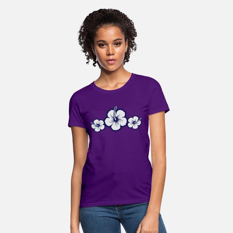 Hawaiian Hibiscus Flowers - Surf & Sun
