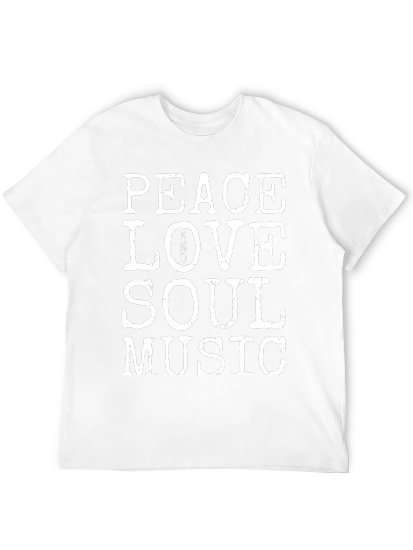 Peace Love Soul Music Graphic T-Shirt