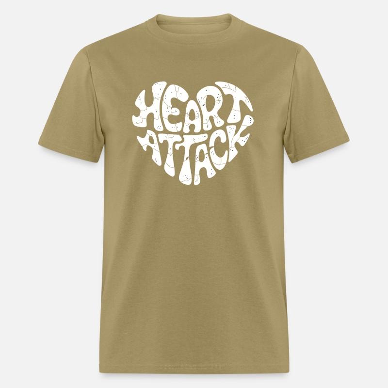 Heart Attack - Groovy Typography Heart