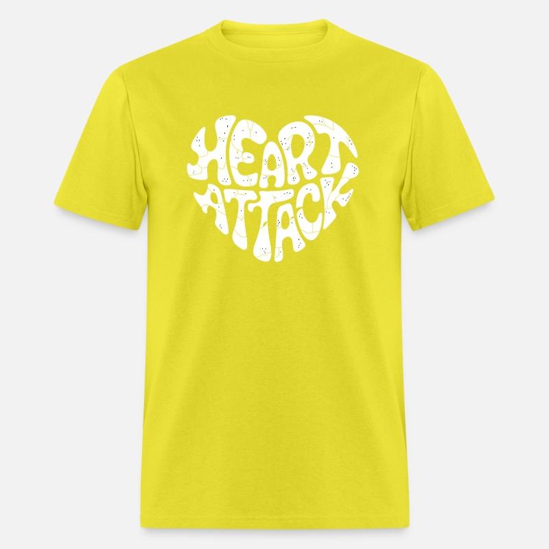 Heart Attack - Groovy Typography Heart