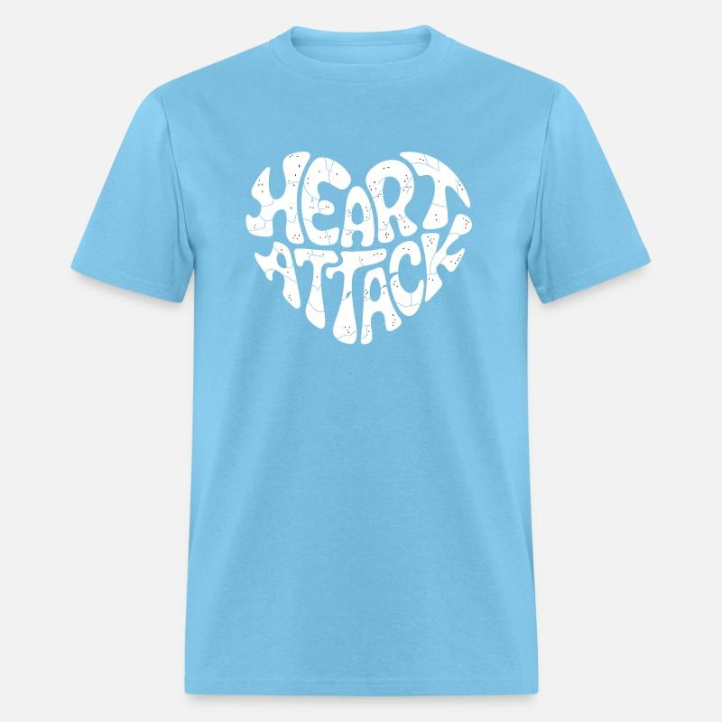 Heart Attack - Groovy Typography Heart