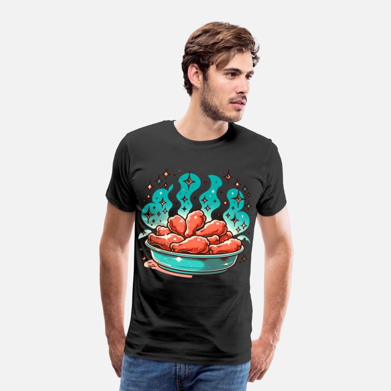 Heavenly Aroma of Fried Chicken Art