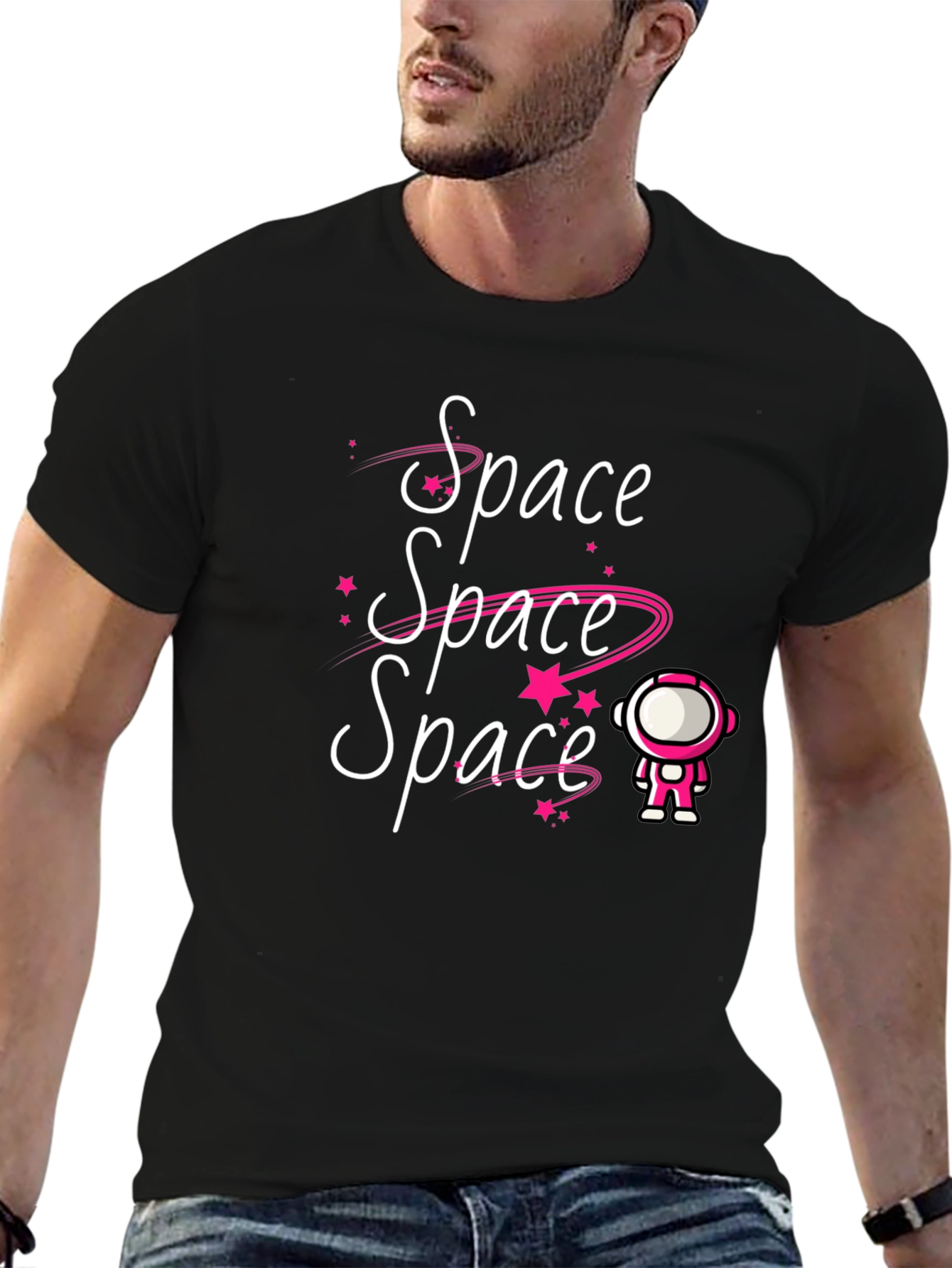Space T-Shirt - Fun Astronaut Design
