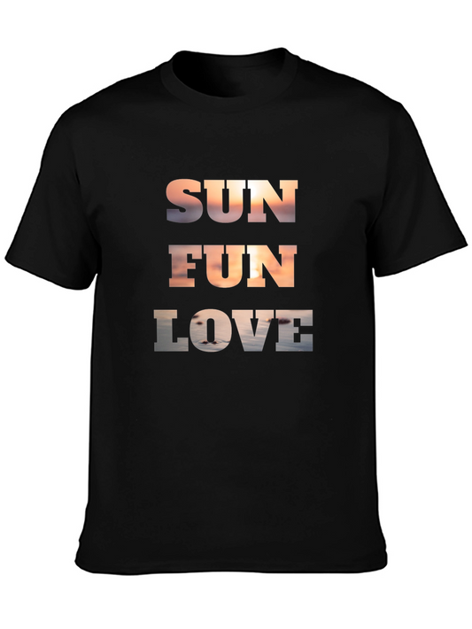Sun Fun Love Graphic T-Shirt