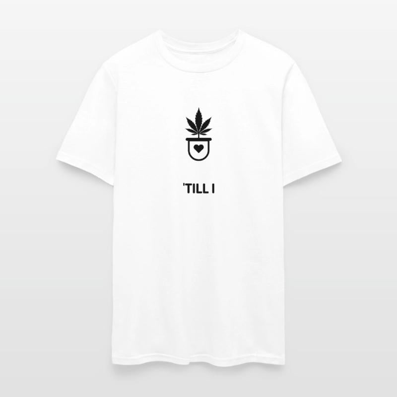 High Till I Die Bold Cannabis Lifestyle Graphi