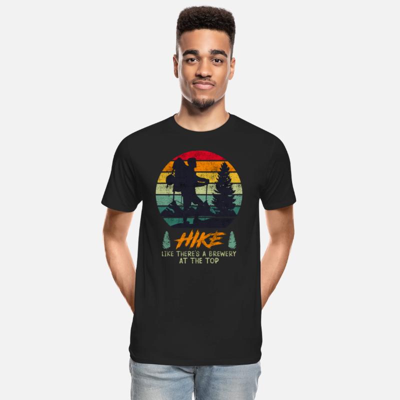 Hiking funny Beer fan Climber Mountain love