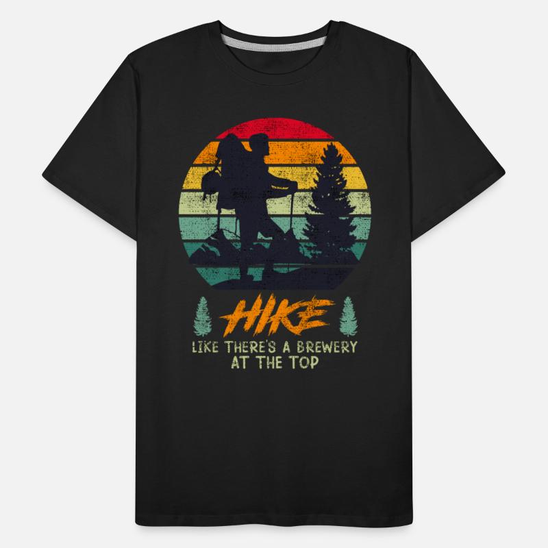 Hiking funny Beer fan Climber Mountain love
