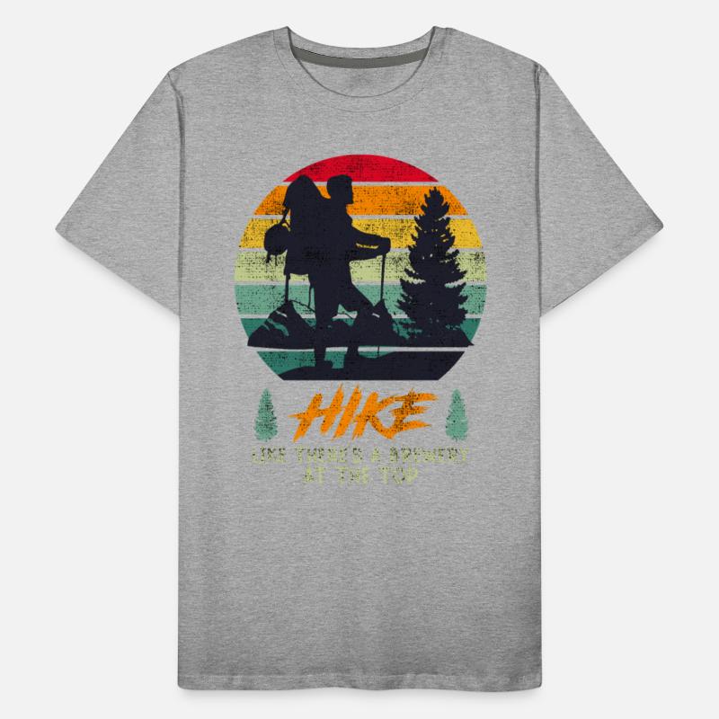 Hiking funny Beer fan Climber Mountain love
