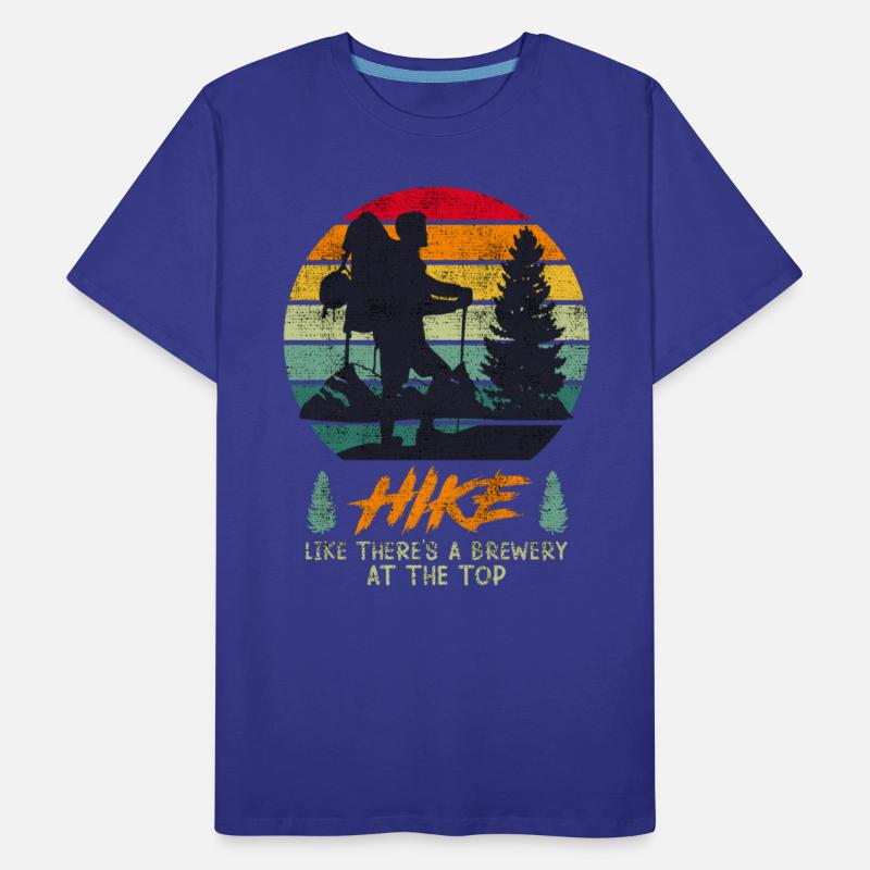 Hiking funny Beer fan Climber Mountain love