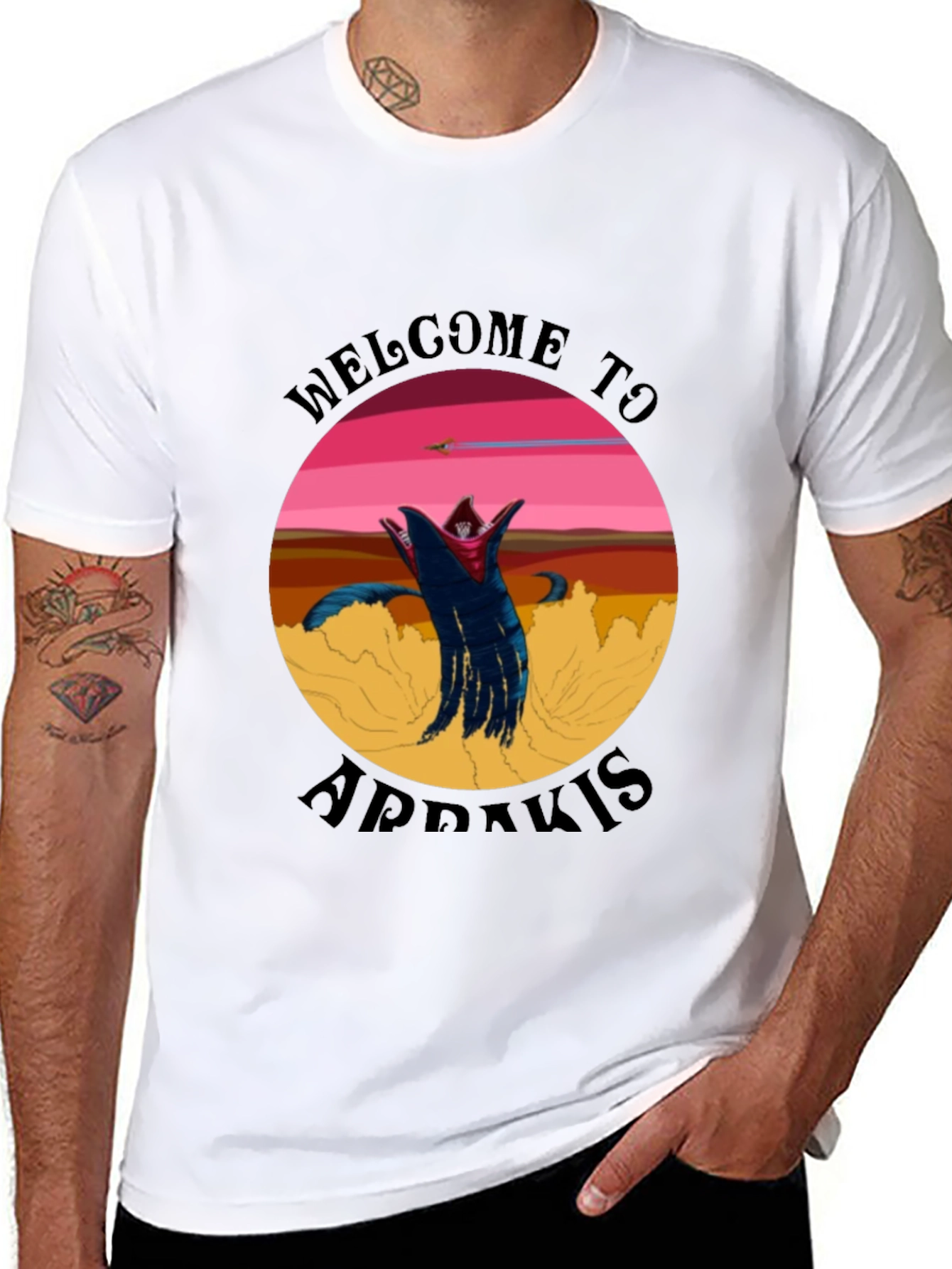 Welcome to Arrakis T-Shirt Dune Fan Apparel