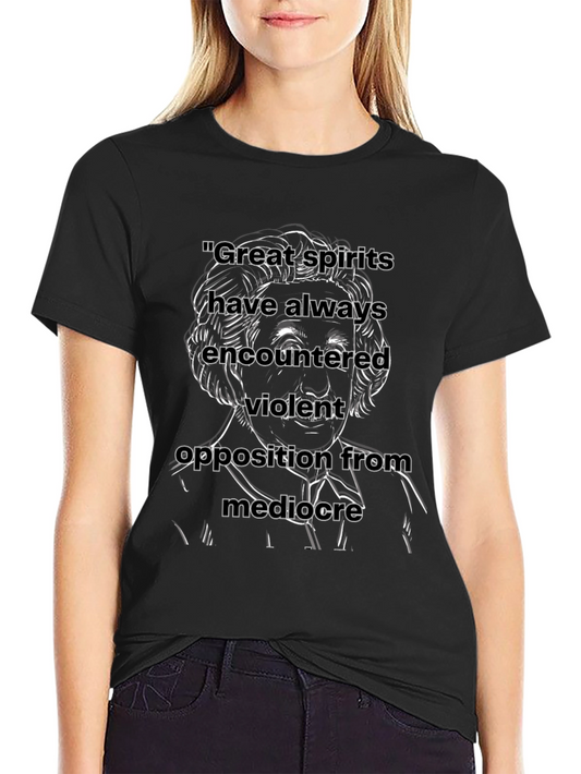 Motivational Quote T-Shirt - Great Spirits
