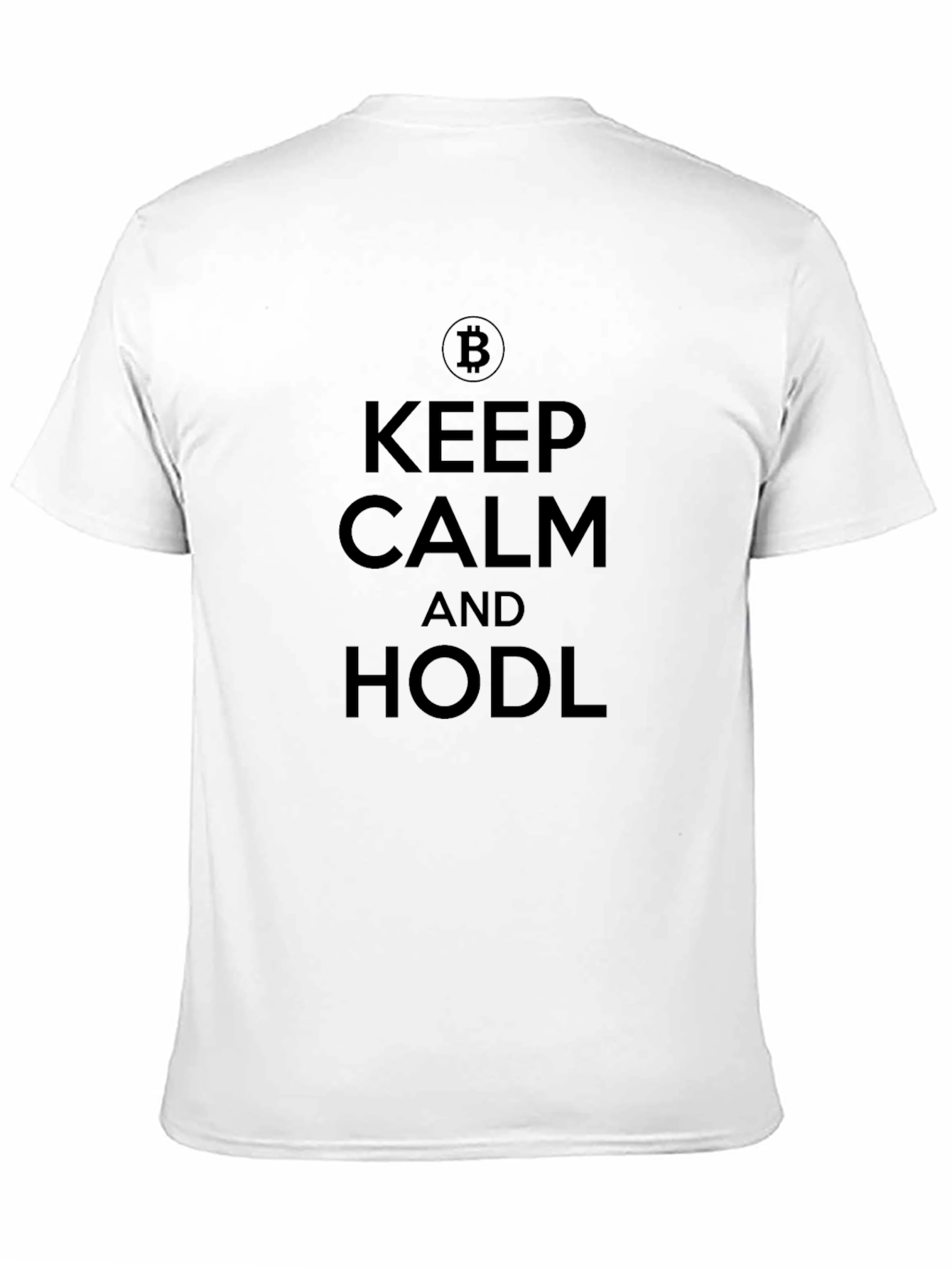 Keep Calm and HODL Bitcoin T-Shirt