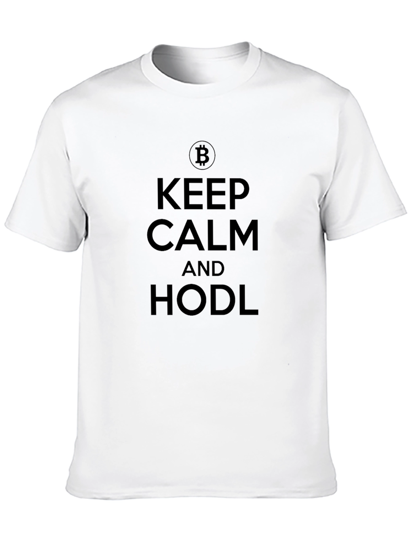 Keep Calm and HODL Bitcoin T-Shirt