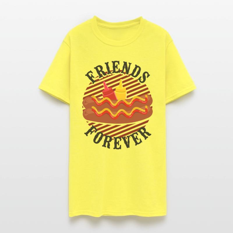 Hot Dog Adult Friends Forever