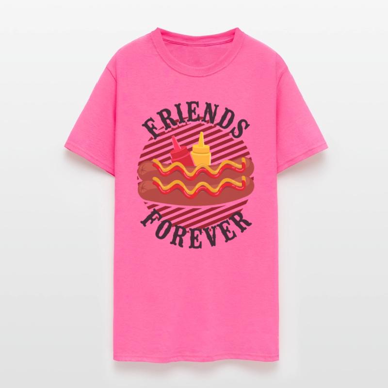 Hot Dog Adult Friends Forever