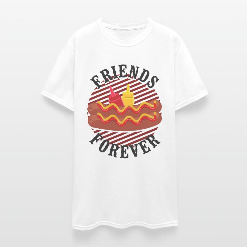 Hot Dog Adult Friends Forever