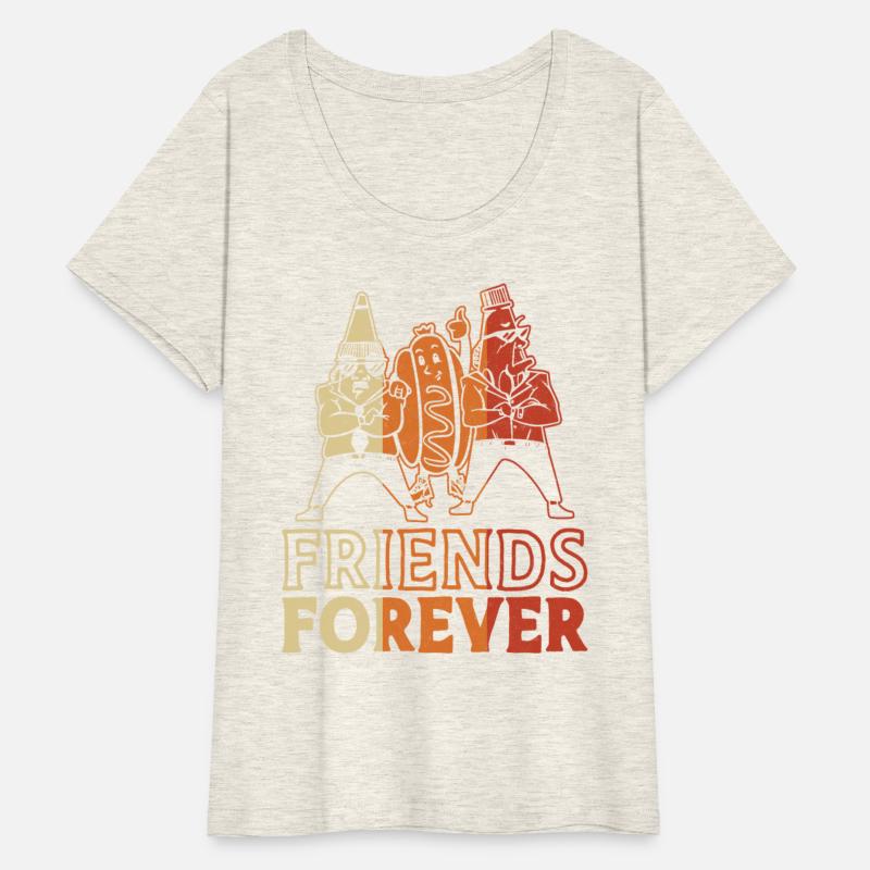 Hot Dog Adult Friends Forever