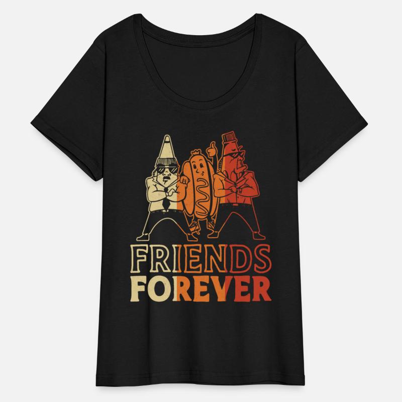 Hot Dog Adult Friends Forever