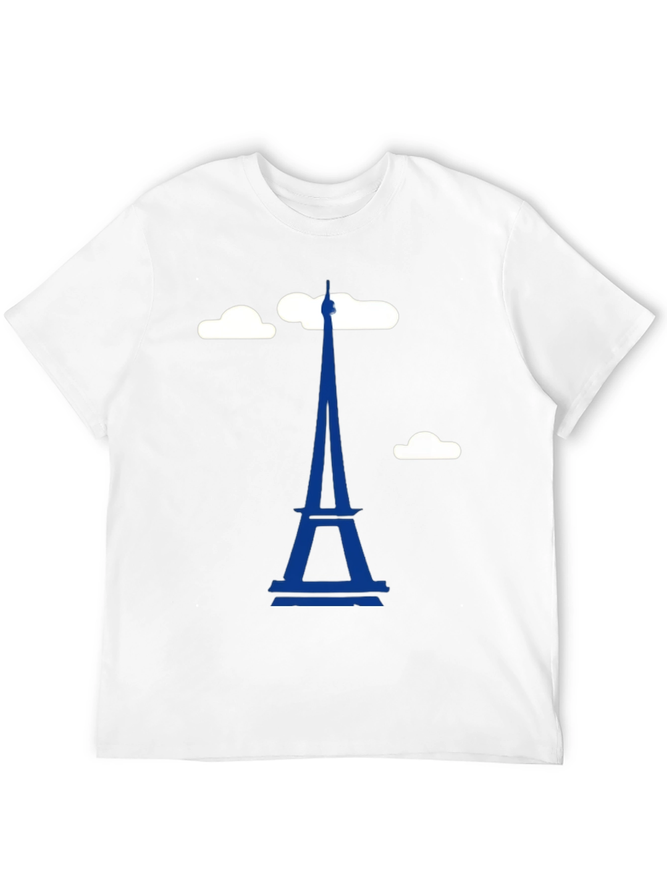 Eiffel Tower Graphic T-Shirt - Trendy Black Tee