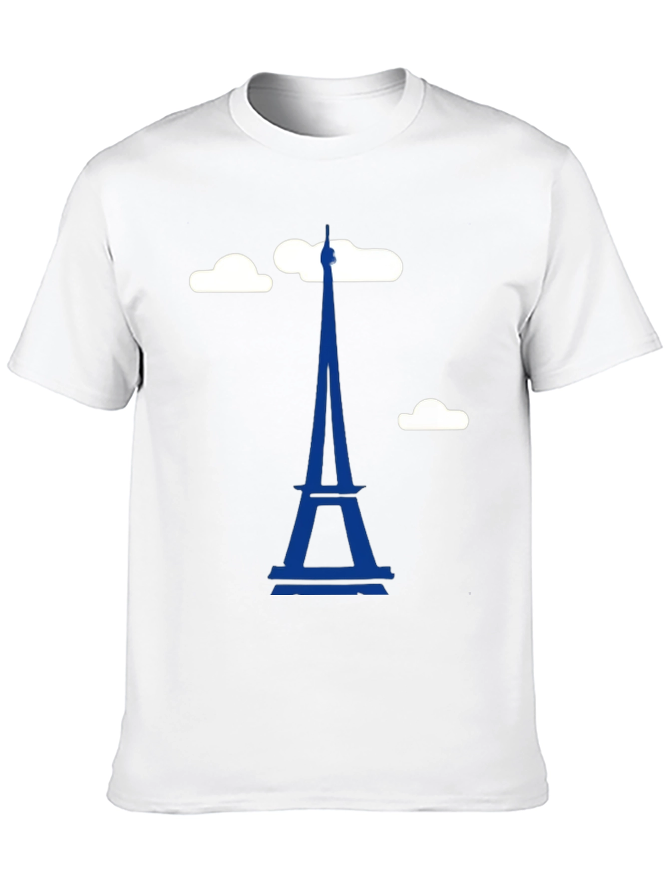 Eiffel Tower Graphic T-Shirt - Trendy Black Tee