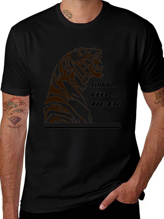 Think Feel Tiger Graphic Tee