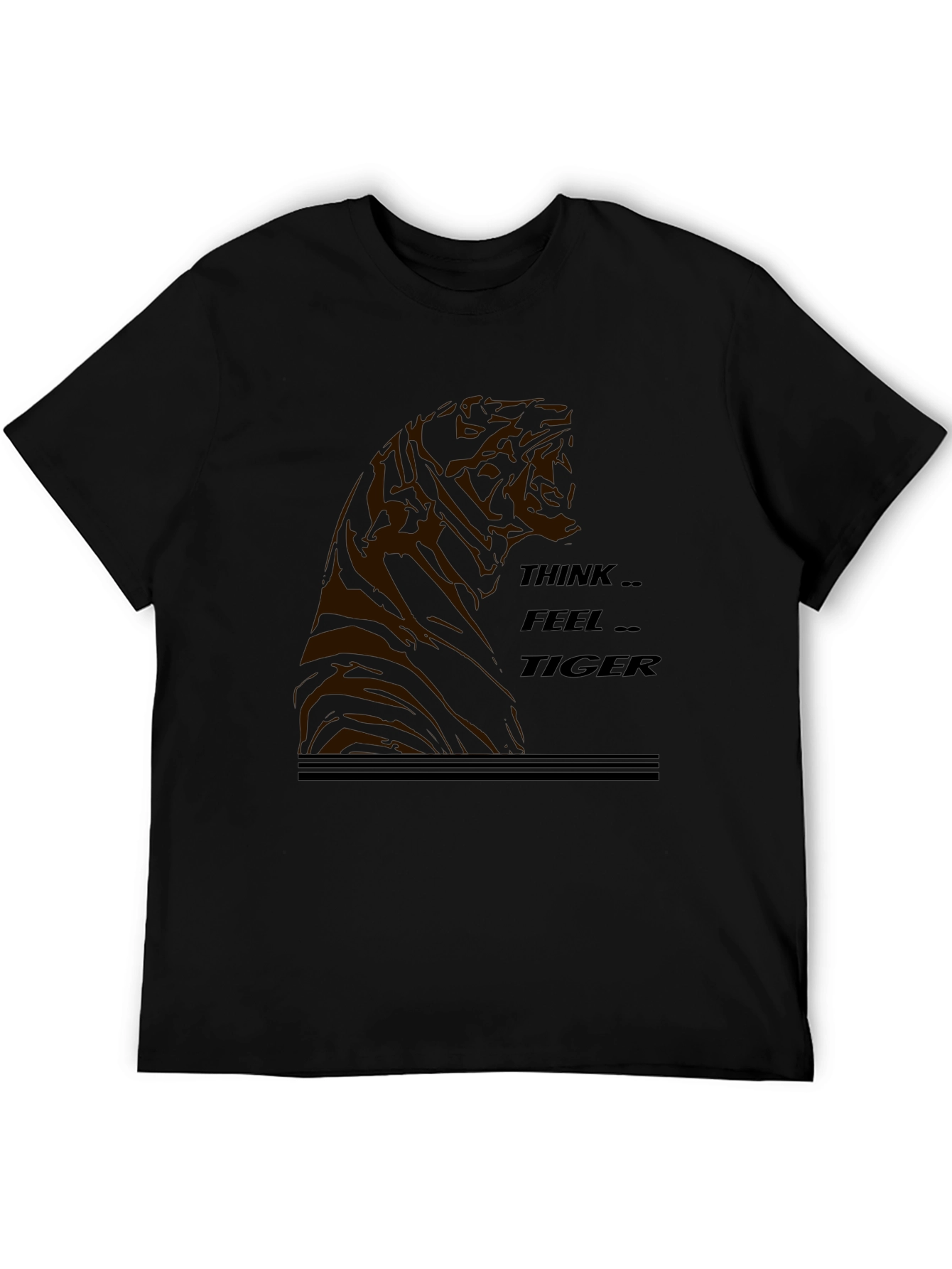 Think Feel Tiger Graphic Tee