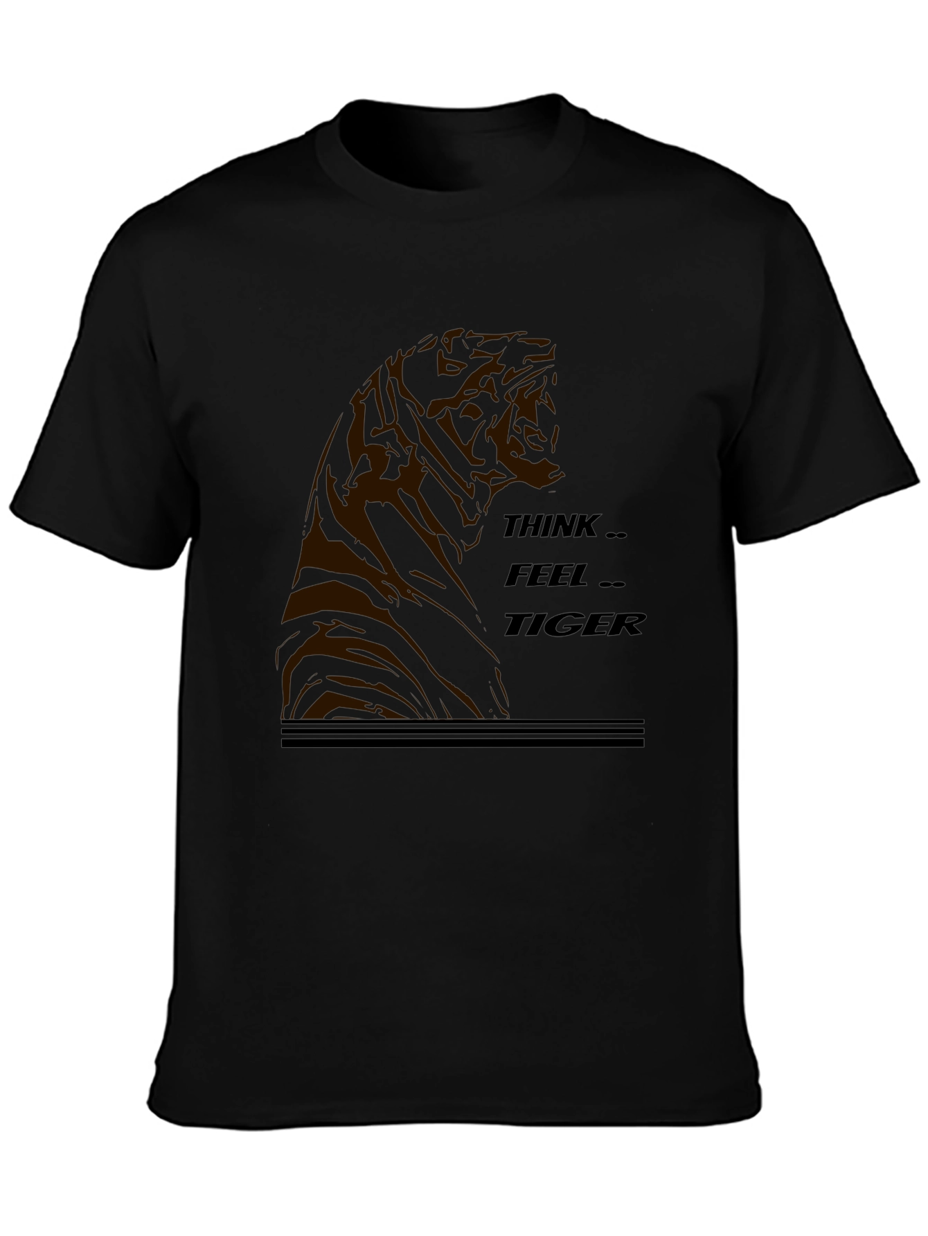 Think Feel Tiger Graphic Tee