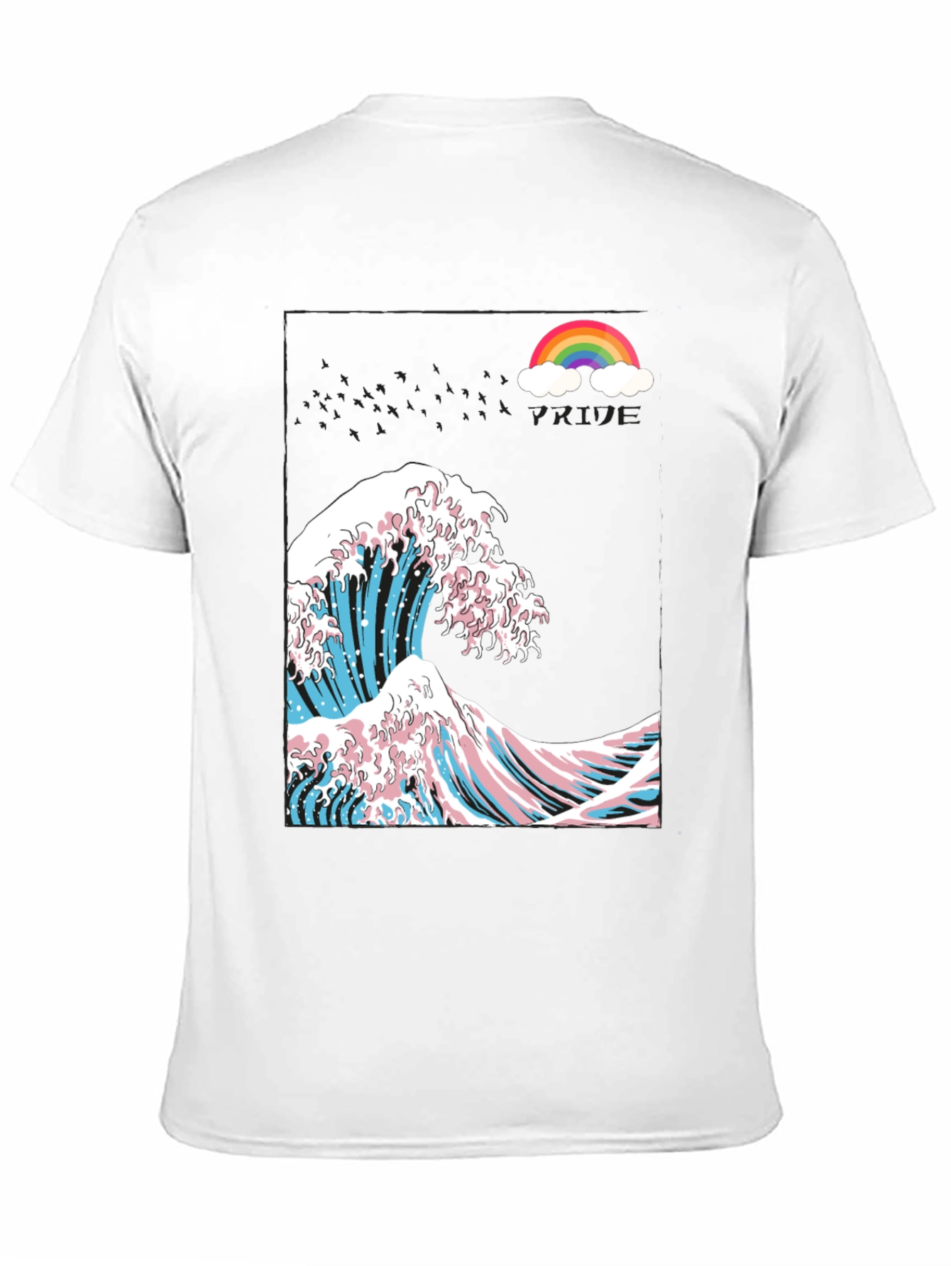 Trans Pride Great Wave Graphic Tee