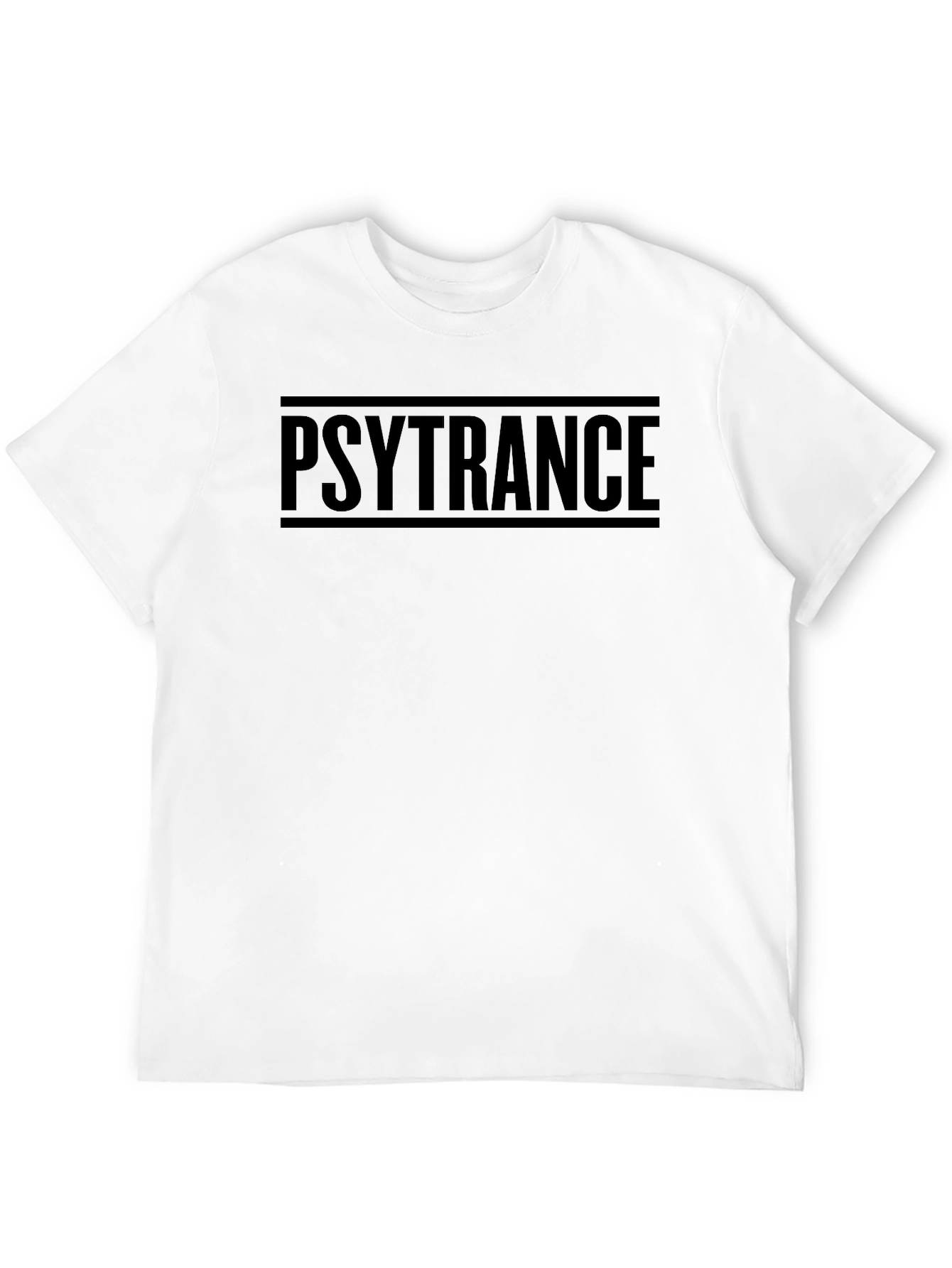 Psytrance Black T-Shirt - Music Festival Rave Style