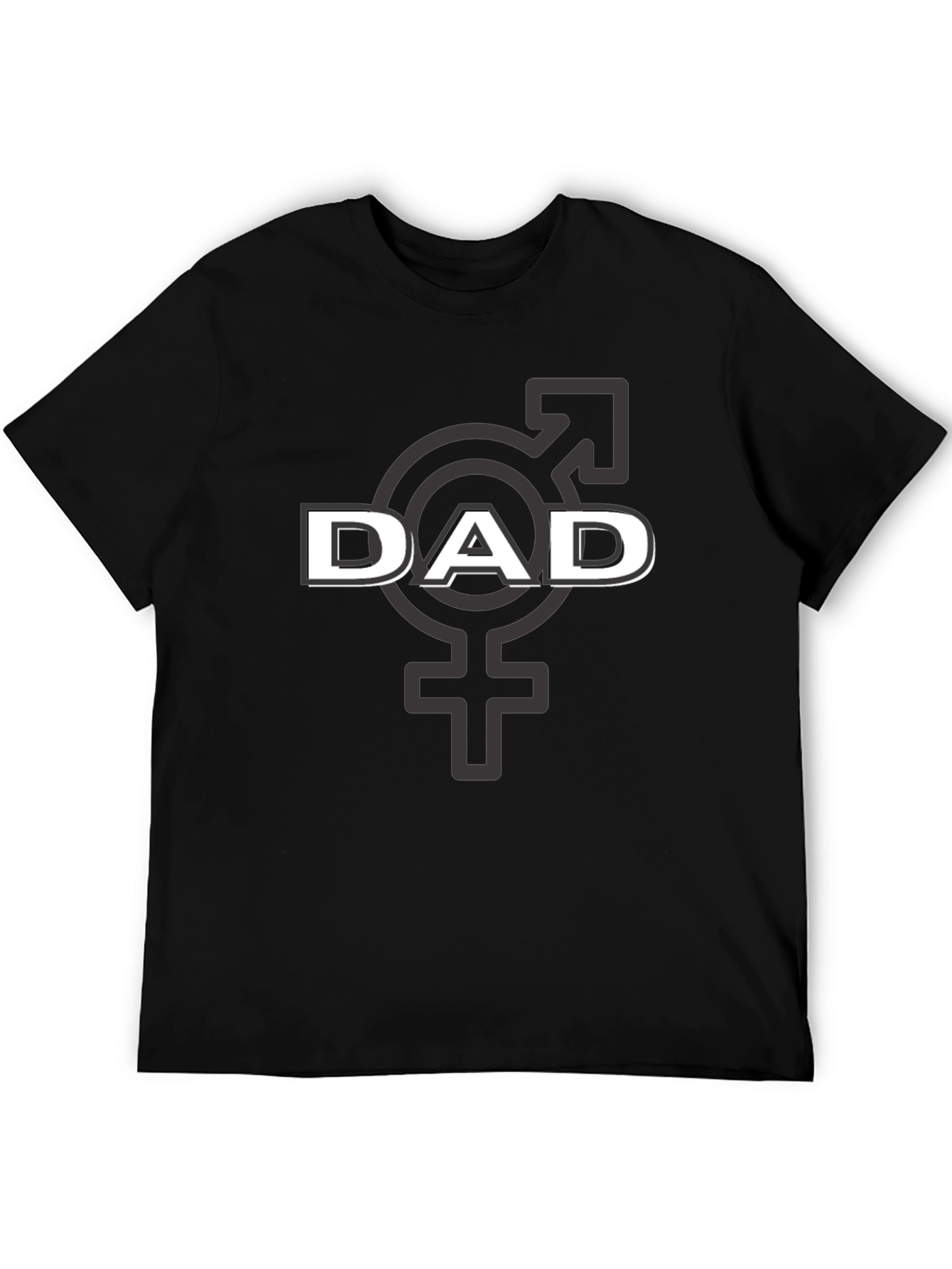 Dad Symbol Graphic Tee - Unisex Black T-Shirt
