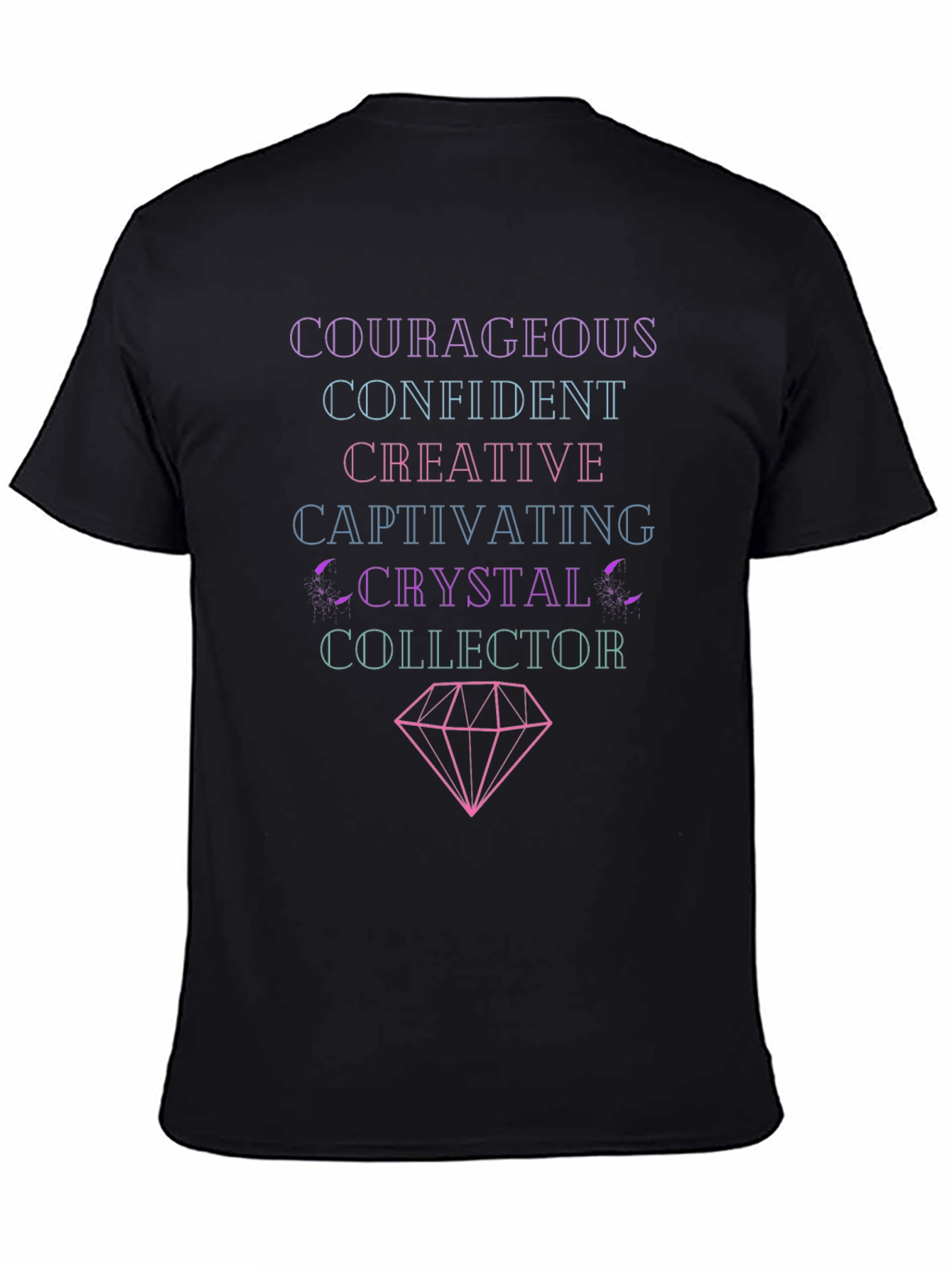 Courageous Crystal Collector Graphic T-Shirt