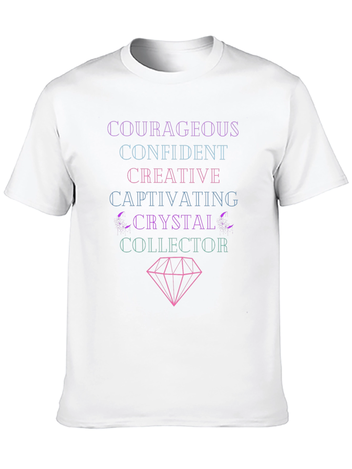 Courageous Crystal Collector Graphic T-Shirt