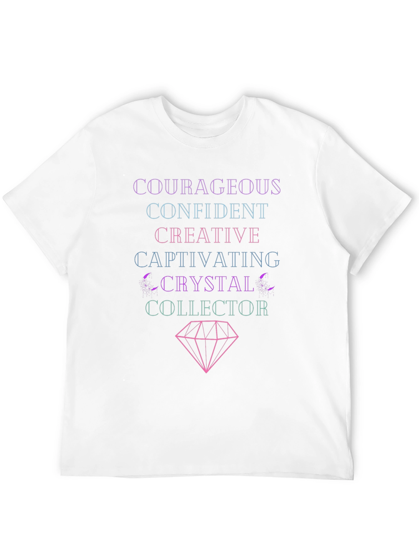 Courageous Crystal Collector Graphic T-Shirt