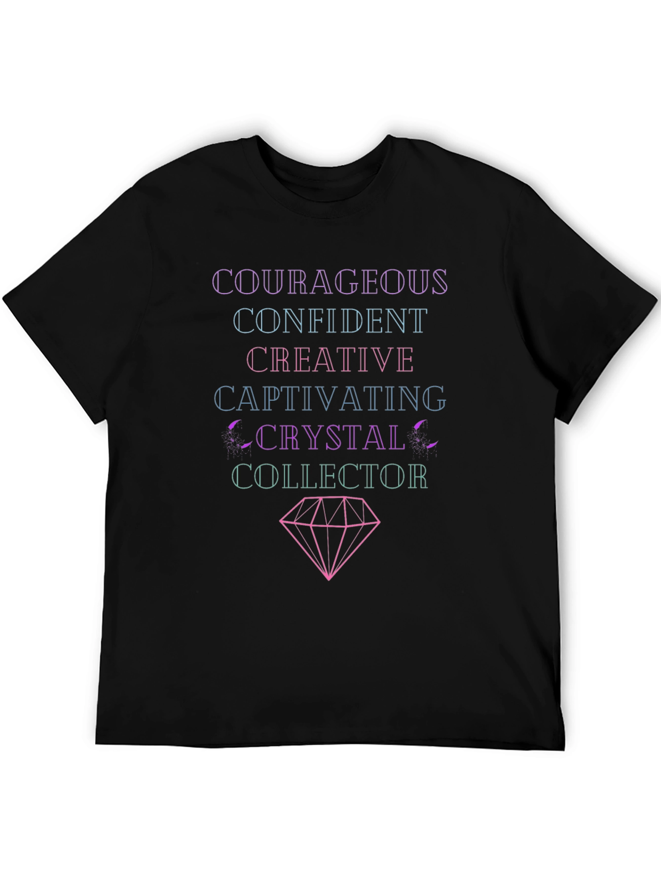 Courageous Crystal Collector Graphic T-Shirt