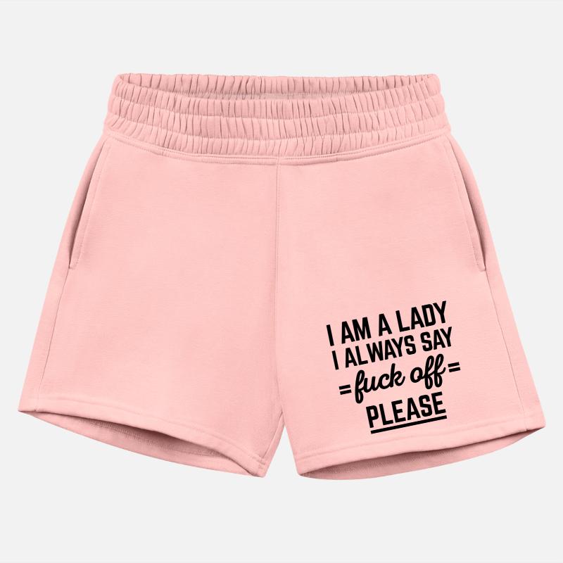 I Am A Lady Fuck Off Funny Sarcastic Women Quote
