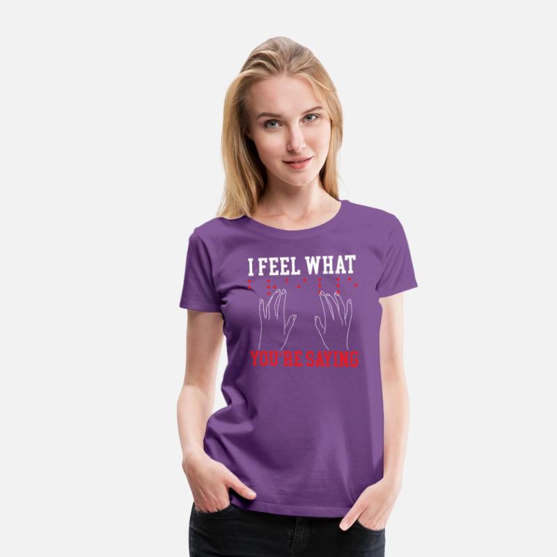I Feel What You're Saying Braille Blind Awareness