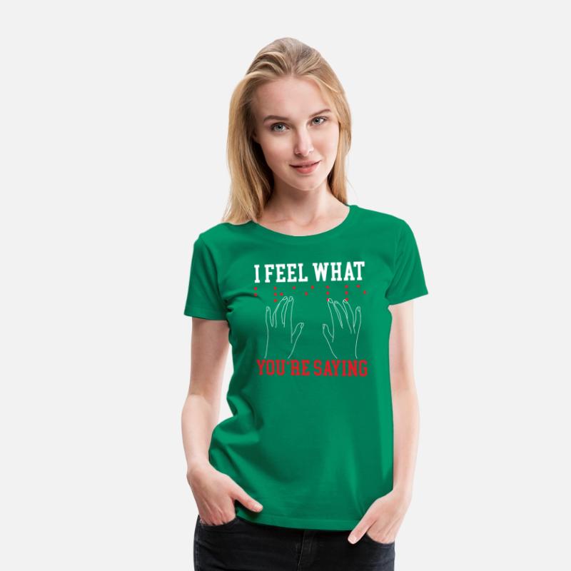 I Feel What You're Saying Braille Blind Awareness