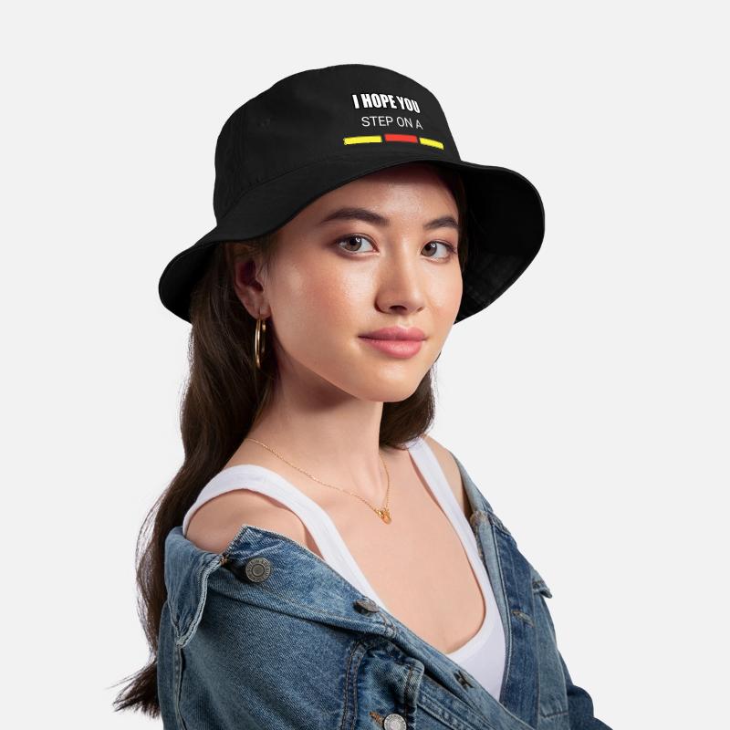 I hope you step on a