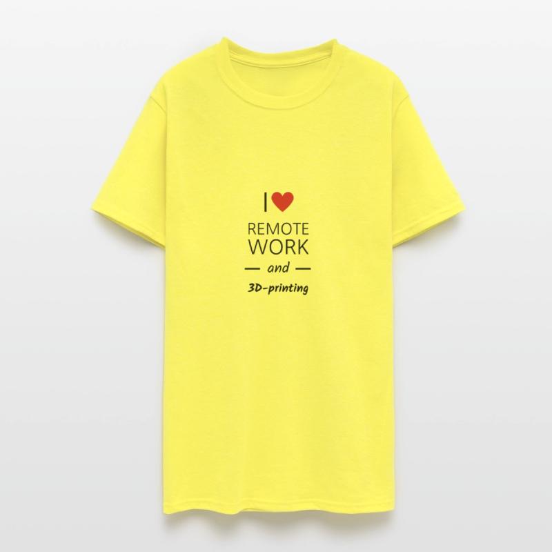 I love remote work and 3D-printing