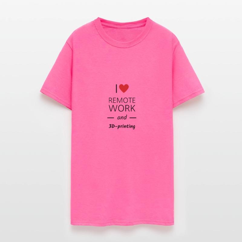 I love remote work and 3D-printing