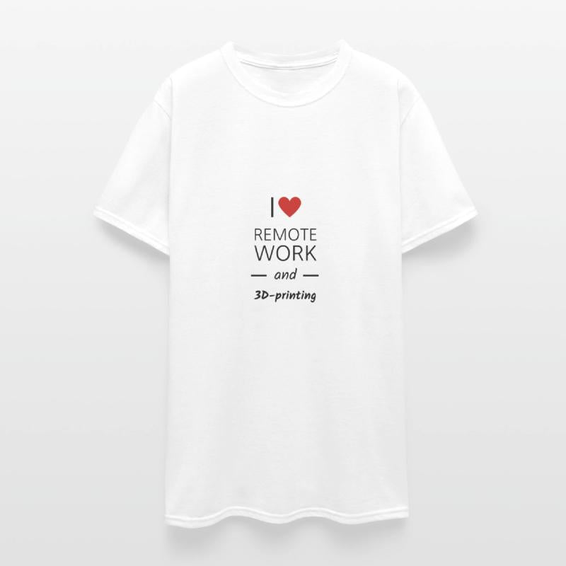 I love remote work and 3D-printing