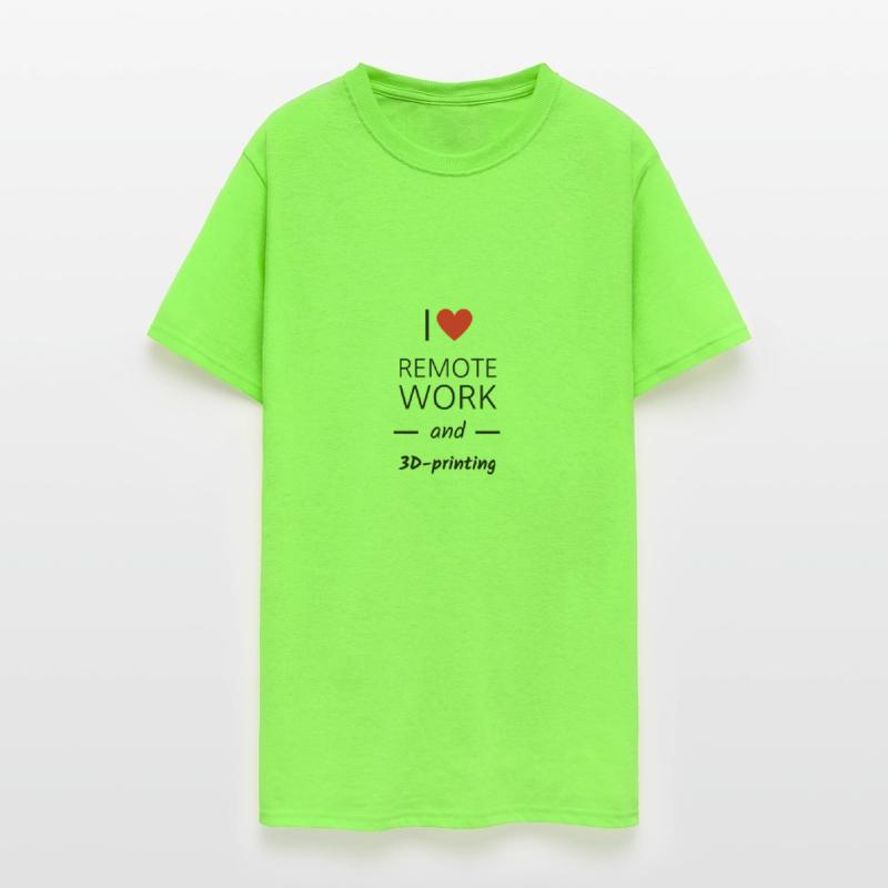 I love remote work and 3D-printing