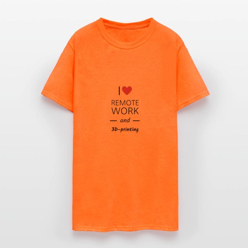 I love remote work and 3D-printing