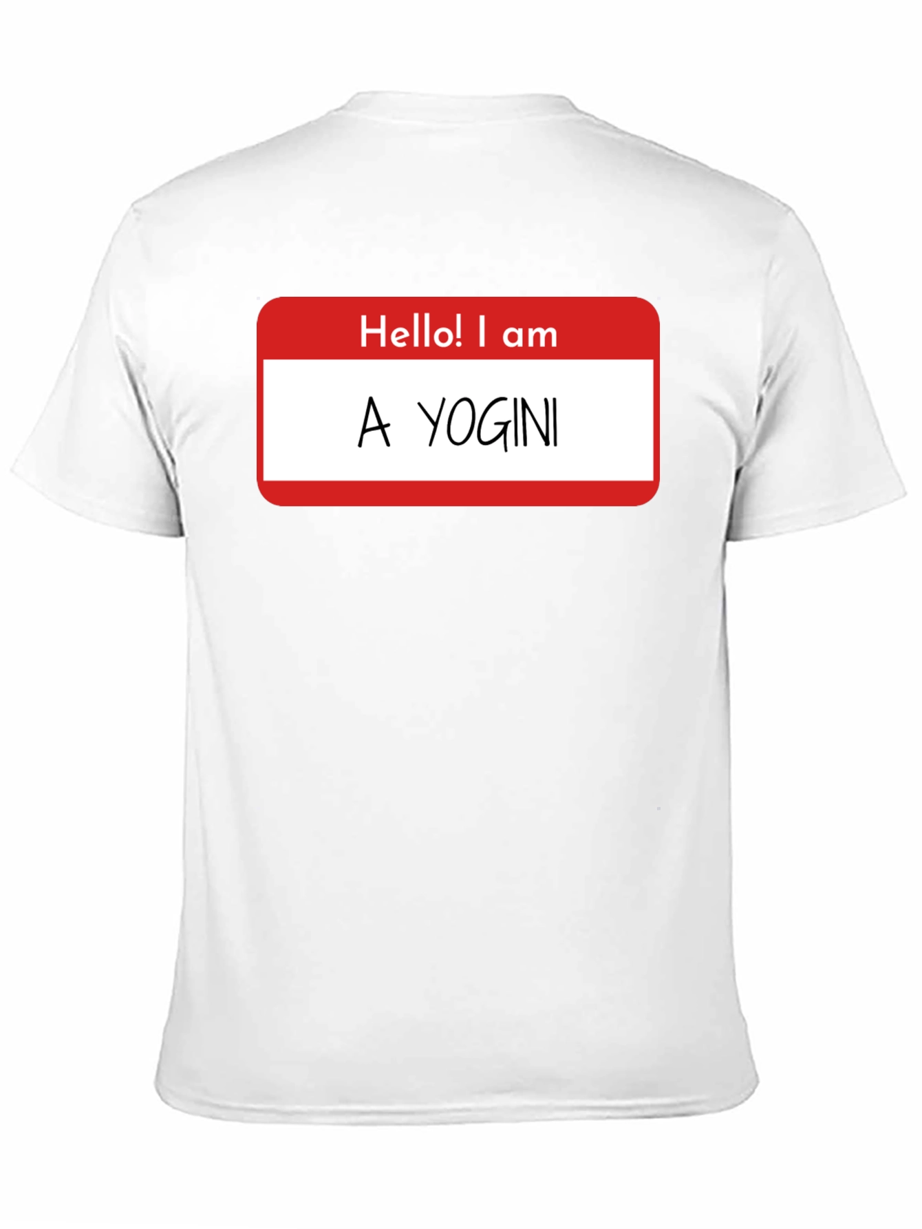 Funny Hello! I am A Yogini Graphic T-Shirt