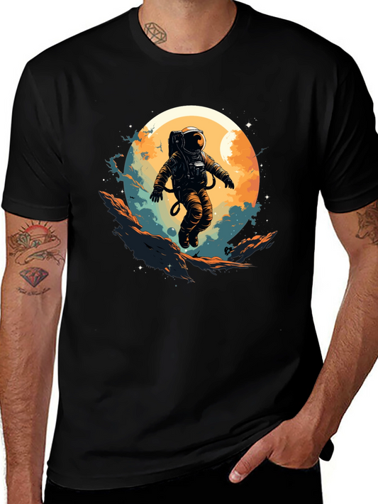 Astronaut Graphic Tee - Space Adventure Shirt