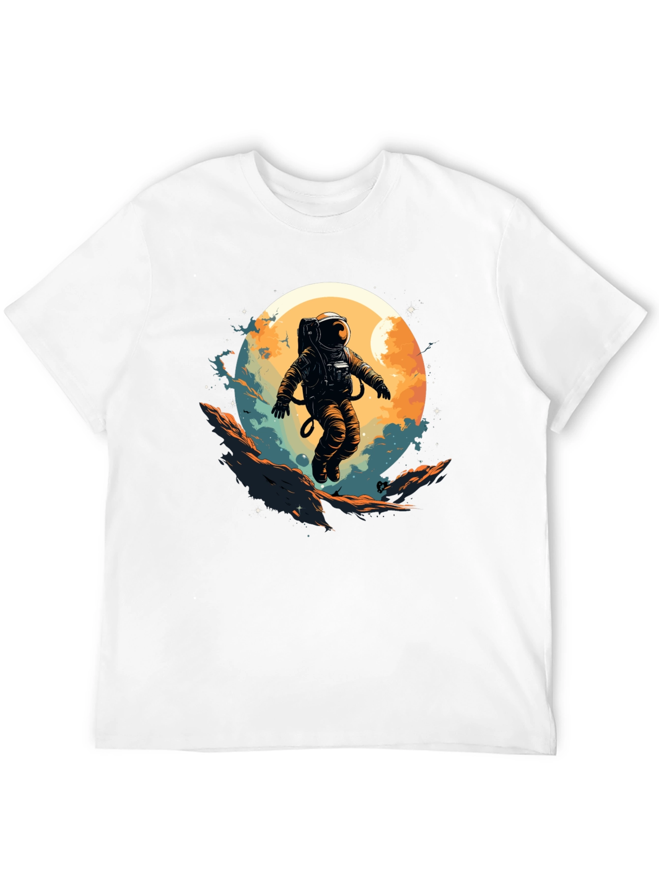 Astronaut Graphic Tee - Space Adventure Shirt
